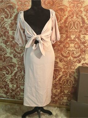 Eloquii Blush/Peach Summer Dress